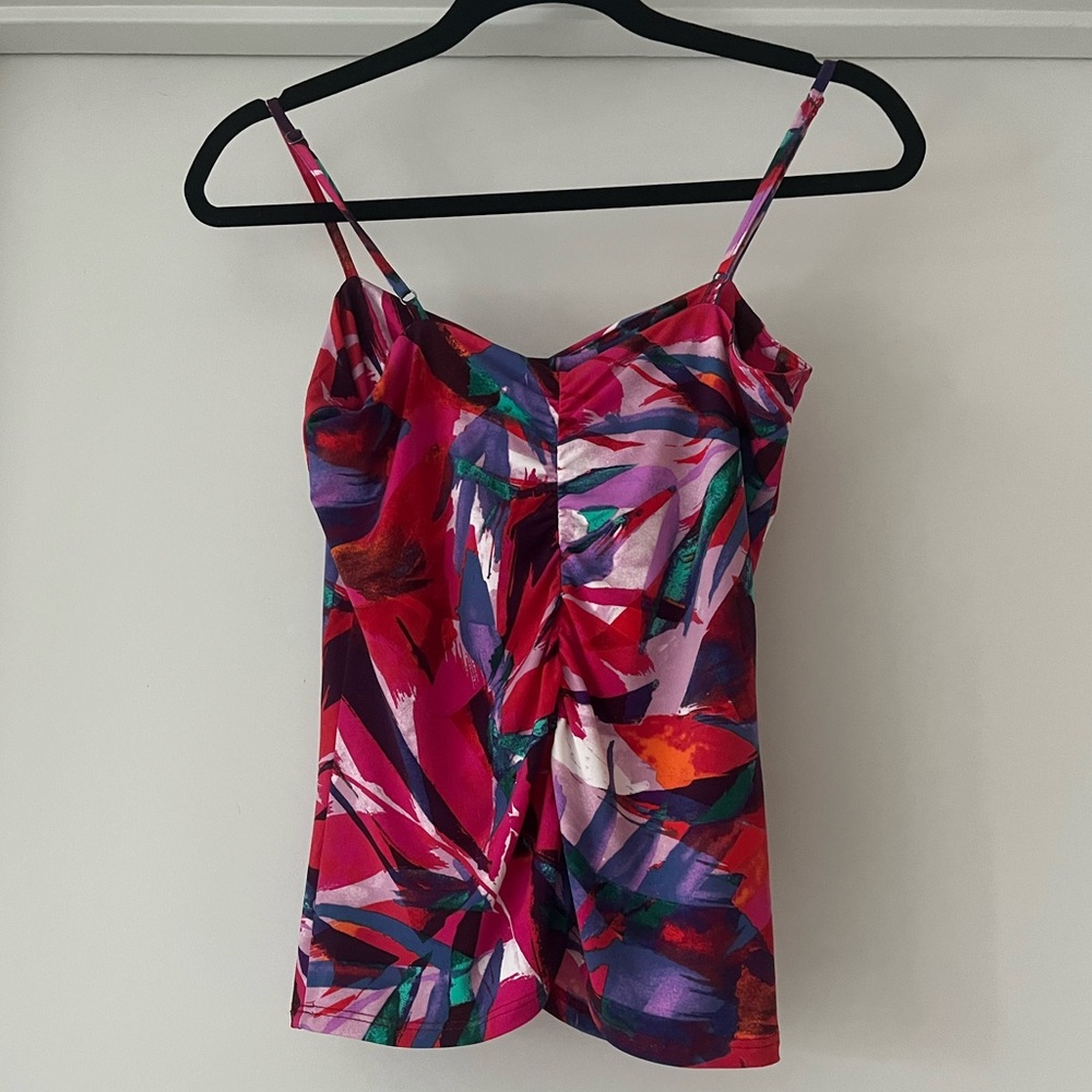 Veronica M | Giada Ruched Tank | Multicolor | M